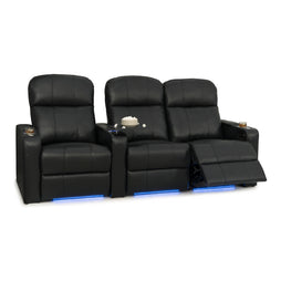 Venetian Italian Leather Home Theater Seating