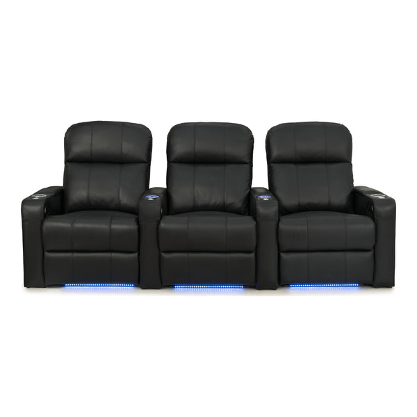 Venetian Italian Leather Home Theater Seating