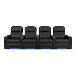 Venetian Italian Leather Home Theater Seating