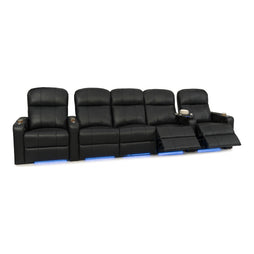 Venetian Italian Leather Home Theater Seating