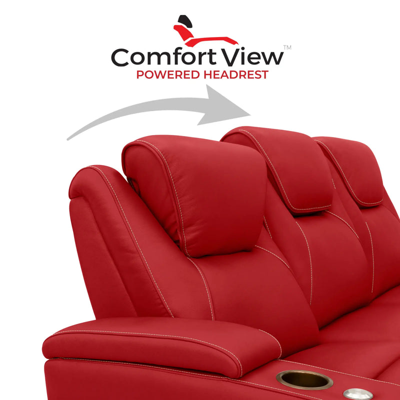 Adjustable Power Headrest Can adjust to a number