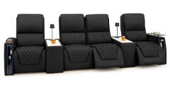 Row of 4 Middle Loveseat 141.0"