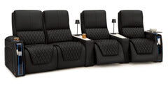 Row of 4 Left Loveseat 141.0"