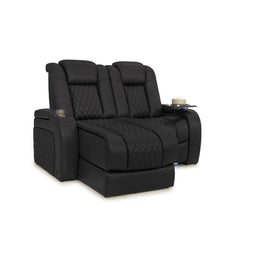 Diamante Chaise CoolZeroᵀᴹ Italian Leather Home Theater Seating