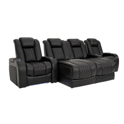Diamante Chaise CoolZeroᵀᴹ Italian Leather Home Theater Seating