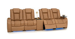 Row of 4 Dual Loveseats 123.0"