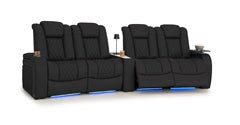 Row of 4 Dual Loveseats 123.0"