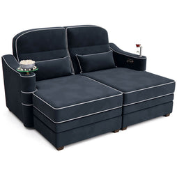 Symphony Media Room Chaise and Sectional