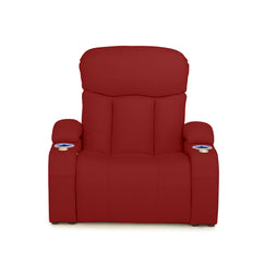 Grenada Italian Leather FRONTROW Theater Seating® Home Theater Seat Single Recliner