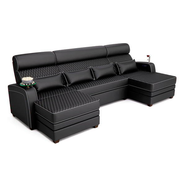 Haven Lounge Media Room Sofa Chaises