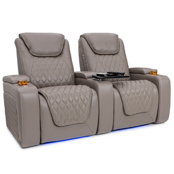 Muse Italian Leather Home Theater Seating