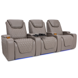Muse Italian Leather Home Theater Seating