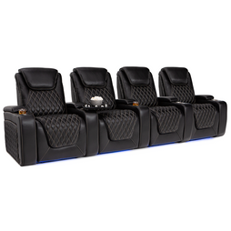 Muse Italian Leather Home Theater Seating
