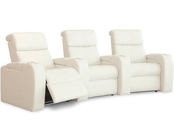 Palliser Flicks 41416 11 Materials, 190+ Colors, Power or Manual Recline, Straight or Curved Rows