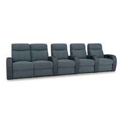 Rialto Italian Leather & Fabric Home Theater Seating