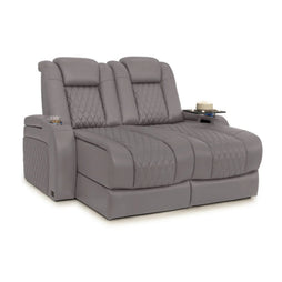 Diamante Chaise CoolZeroᵀᴹ Italian Leather Home Theater Seating