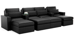 Row of 4 Middle Loveseat 156.0"
