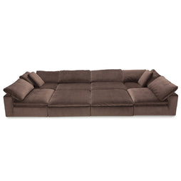 Seatcraft Heavenly Media Lounge U-Sectional Pit
