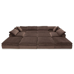 Seatcraft Heavenly Media Lounge U-Sectional Pit