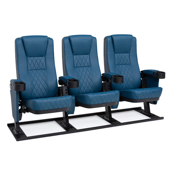 Seatcraft Madrigal Blue Free-Standing Base Movie Theater Seats