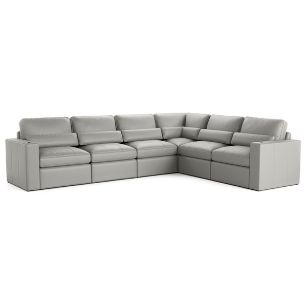 Wilshire L-Shaped Home Theater Modular Couch