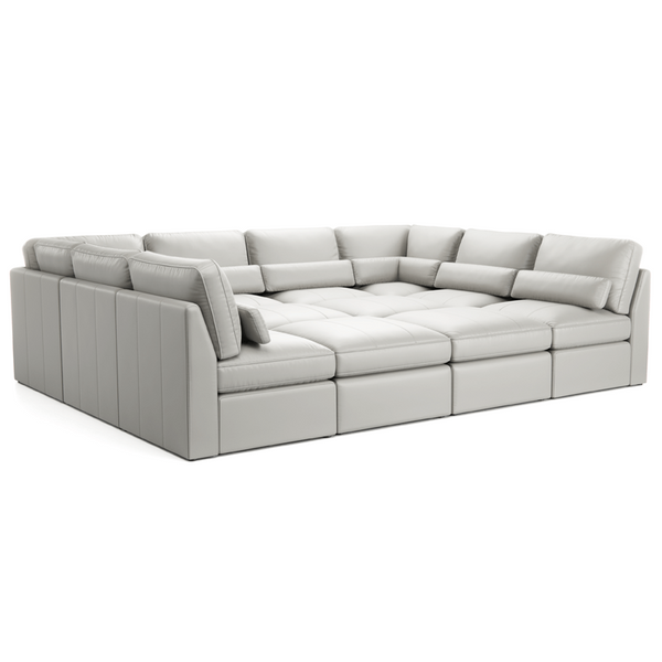 Wilshire Media Room Large U-Sectional Pit