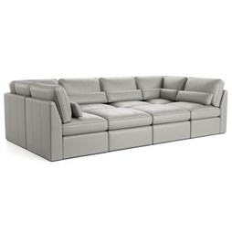 Wilshire Media Room Large U-Sectional Pit