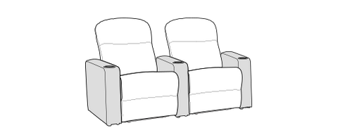 Row of 2 Standard 66.0"