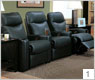 Coaster Director 7537 Home Theater Seating