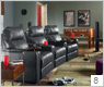 LANE 103 Matinee Home Theater Seating