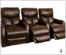 LANE 107 Malibu Home Theater Seating