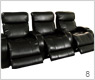 LANE 108 Alamo Home Theater Seating