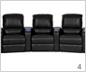 LANE 122 Hat Trick Home Theater Seating