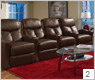 LANE 175 Grand Slam Home Theater Seating