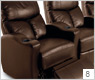 LANE 175 Grand Slam Home Theater Seating