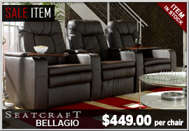 Seatcraft Bellagio Home Theater Seating