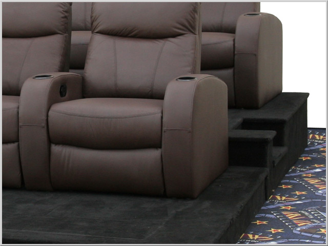 Home Theater Seat Risers and Stadium Seating Platforms