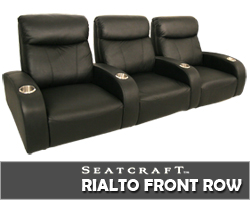 Rialto Front Row Theater Seats