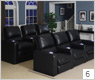 Seatcraft Barcelona Back Row Home Theater Seating