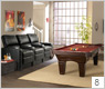 Seatcraft Barcelona Back Row Home Theater Seating