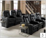 Seatcraft Bellagio Back Row Home Theater Seating