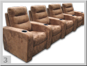 Seatcraft Buccaneer Home Theater Seats