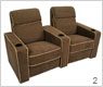 Seatcraft Lorenzo Home Theater Seating