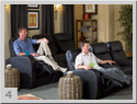Seatcraft Rialto Back Row Home Theater Seating