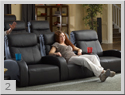 Seatcraft Rialto Front Row Home Theater Seating