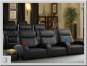 Seatcraft Rialto Front Row Home Theater Seating