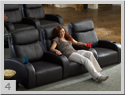 Seatcraft Rialto Front Row Home Theater Seating