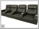 Seatcraft Rialto Front Row Home Theater Seating