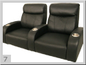 Seatcraft Rialto Front Row Home Theater Seating