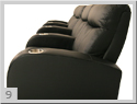 Seatcraft Rialto Front Row Home Theater Seating